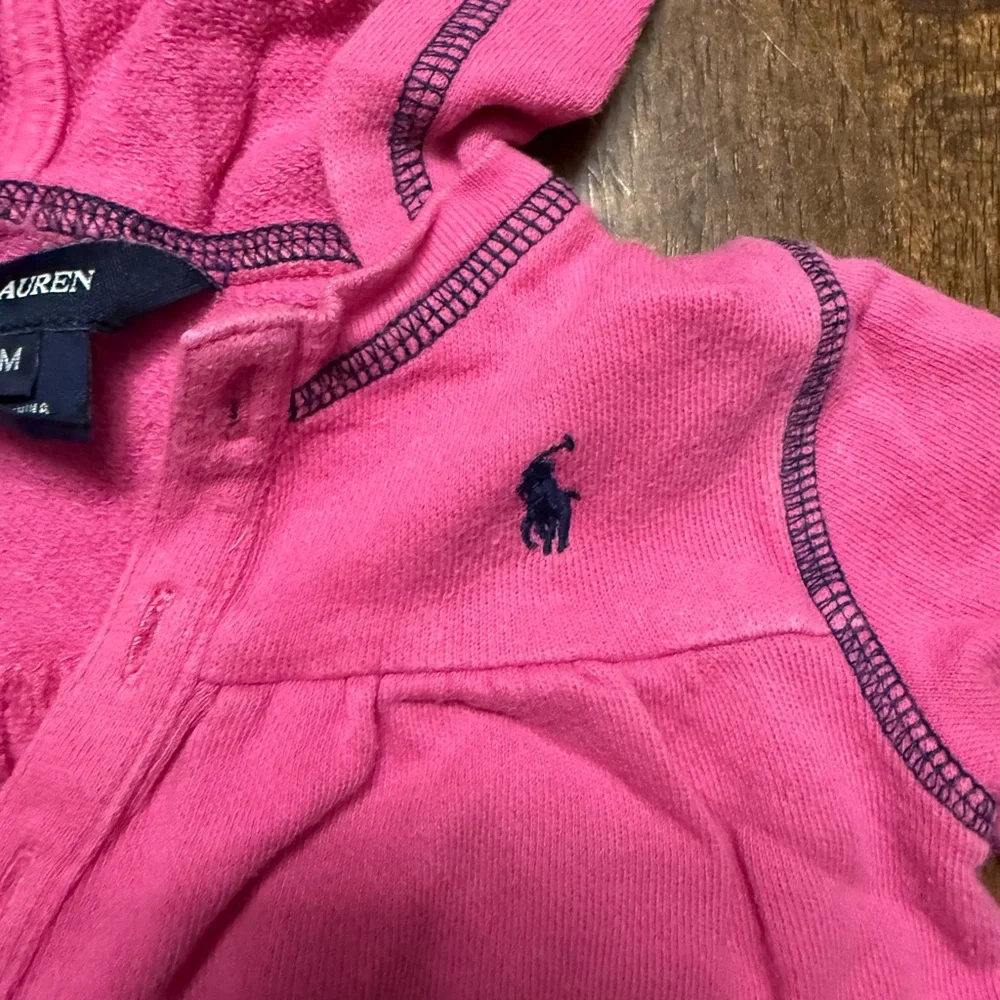 3 for $12 Ralph Lauren Pink Baby Girl 9 Month Hoodie